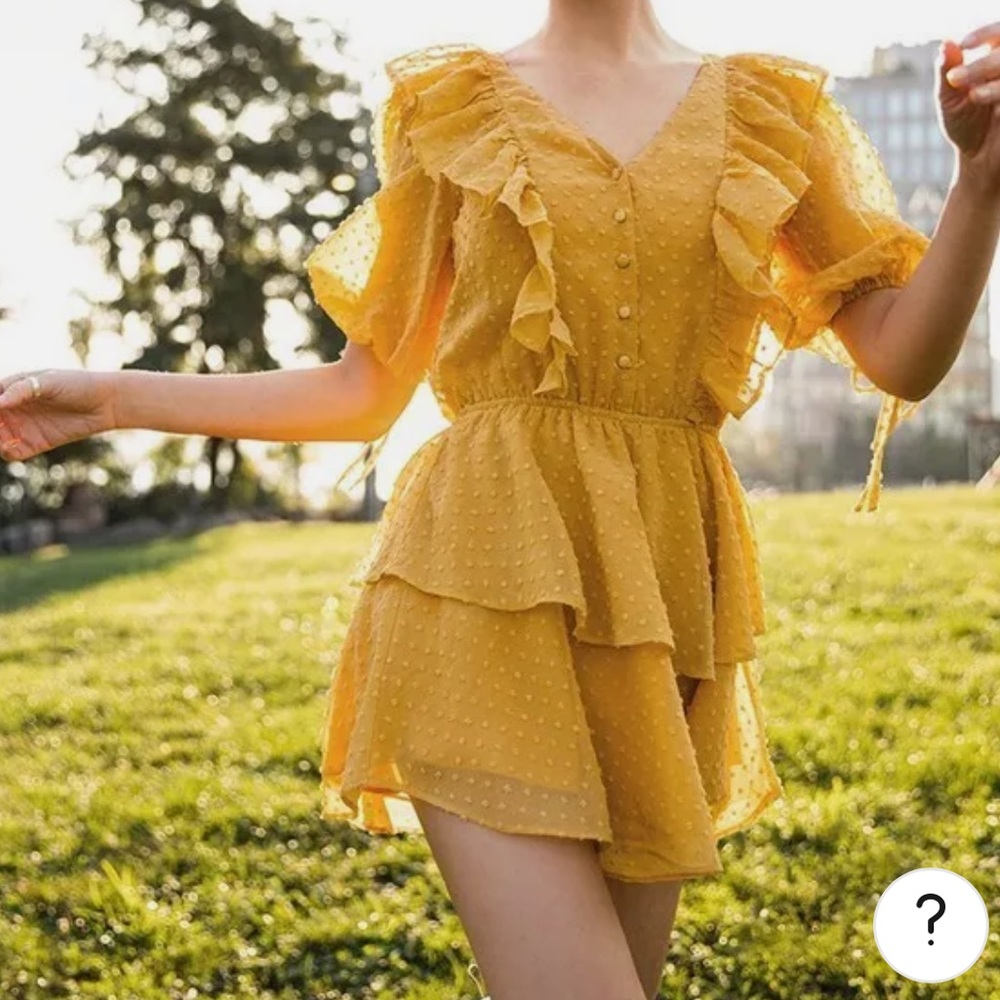 Yumi Kim Dotted Hailey Mini Dress